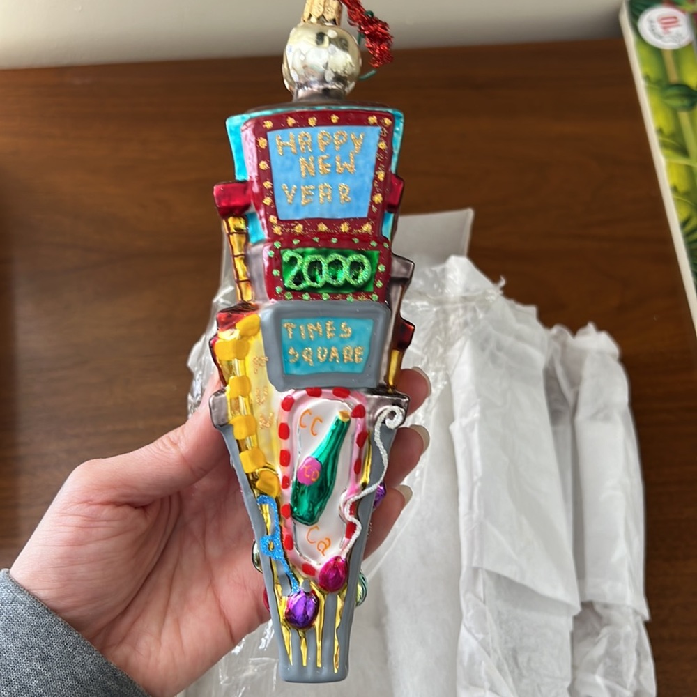 Christopher Radko Times Square Ornament